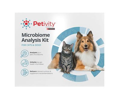 Petivity Microbiome Analysis Kit for Cats and Dogs
