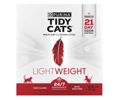 Tidy Cats LightWeight Clumping Cat Litter 24/7 Performance for Multiple Cats new packaging