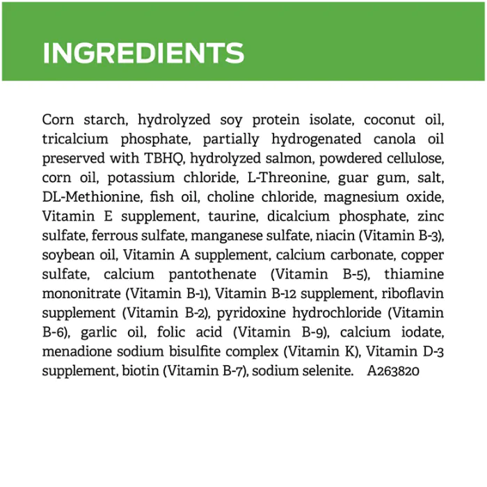 Wholehearted hydrolyzed salmon sales formula